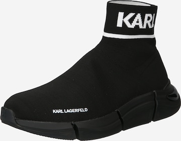 Karl Lagerfeld Slip-On i svart: framsida