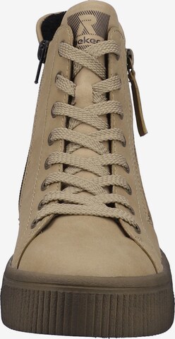 Bottes à lacets 'W0761' Rieker EVOLUTION en beige