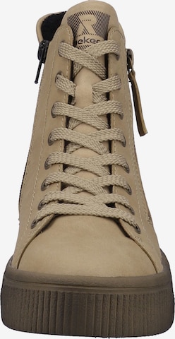 Rieker EVOLUTION Lace-Up Boots 'W0761' in Beige