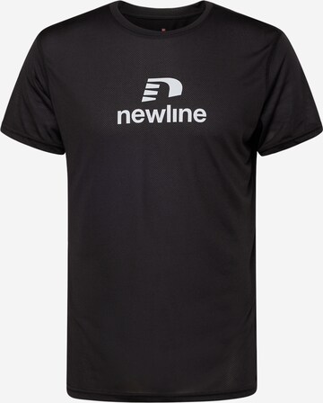 Newline Funkční tričko 'HENDERSON' – černá: přední strana