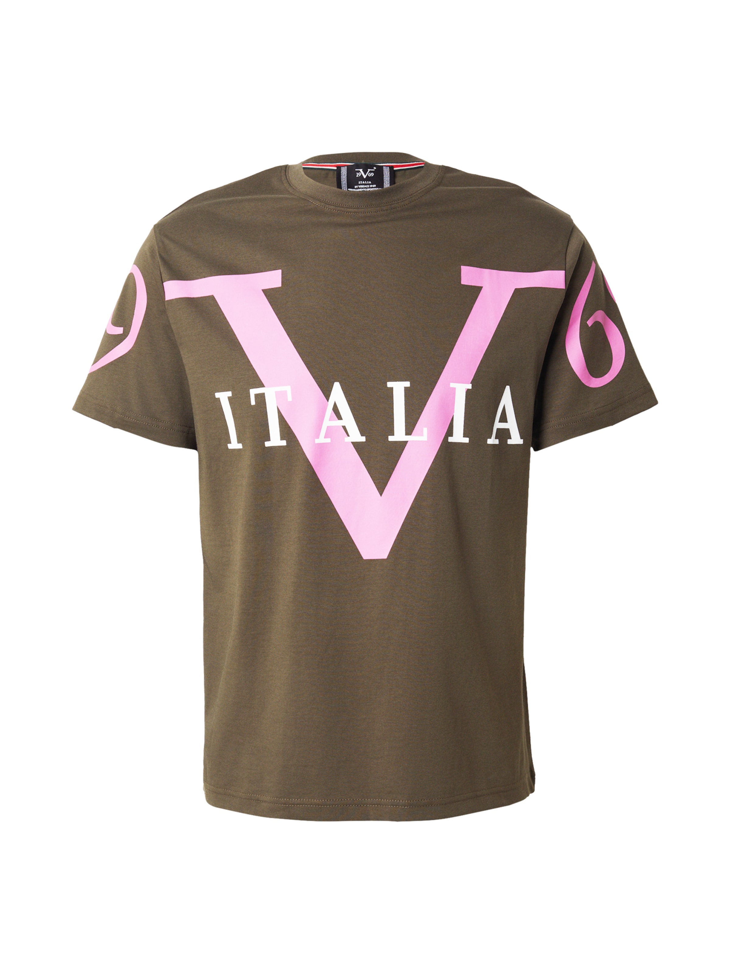 19V69 ITALIA Shirt 'Tamaro' in Green: front
