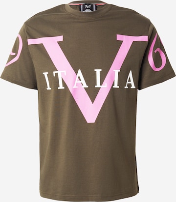 19V69 ITALIA T-Shirt 'Tamaro' in Grün: Vorderseite
