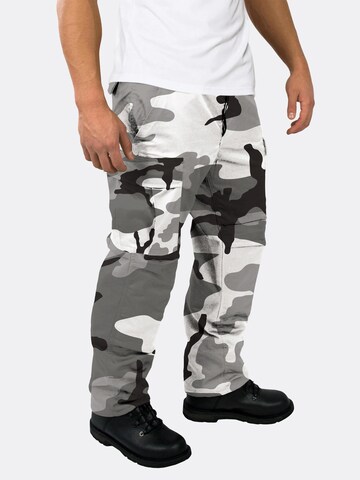 Regular Pantalon outdoor 'Trooper' normani en gris