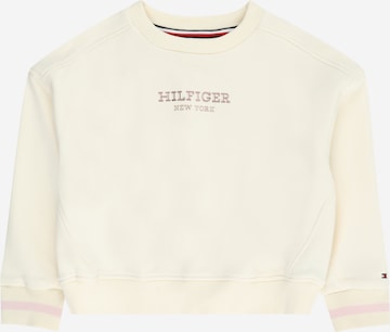 TOMMY HILFIGER Sweatshirt i beige: forside