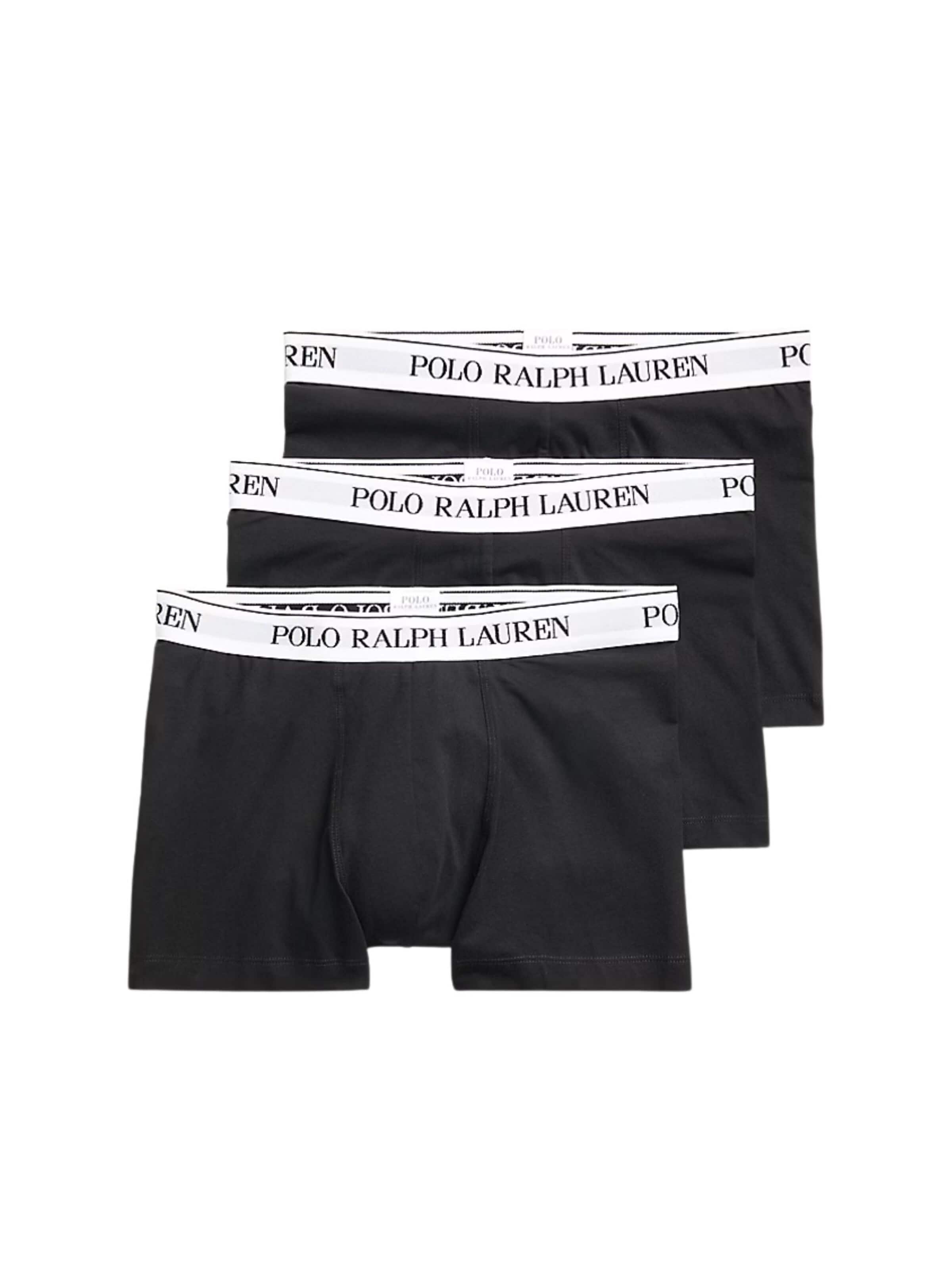 Boxer 'POLO RALPH LAUREN BCI COTTON/ELASTANE 3PK TRN Intimo' di Polo Ralph Lauren in nero: frontale