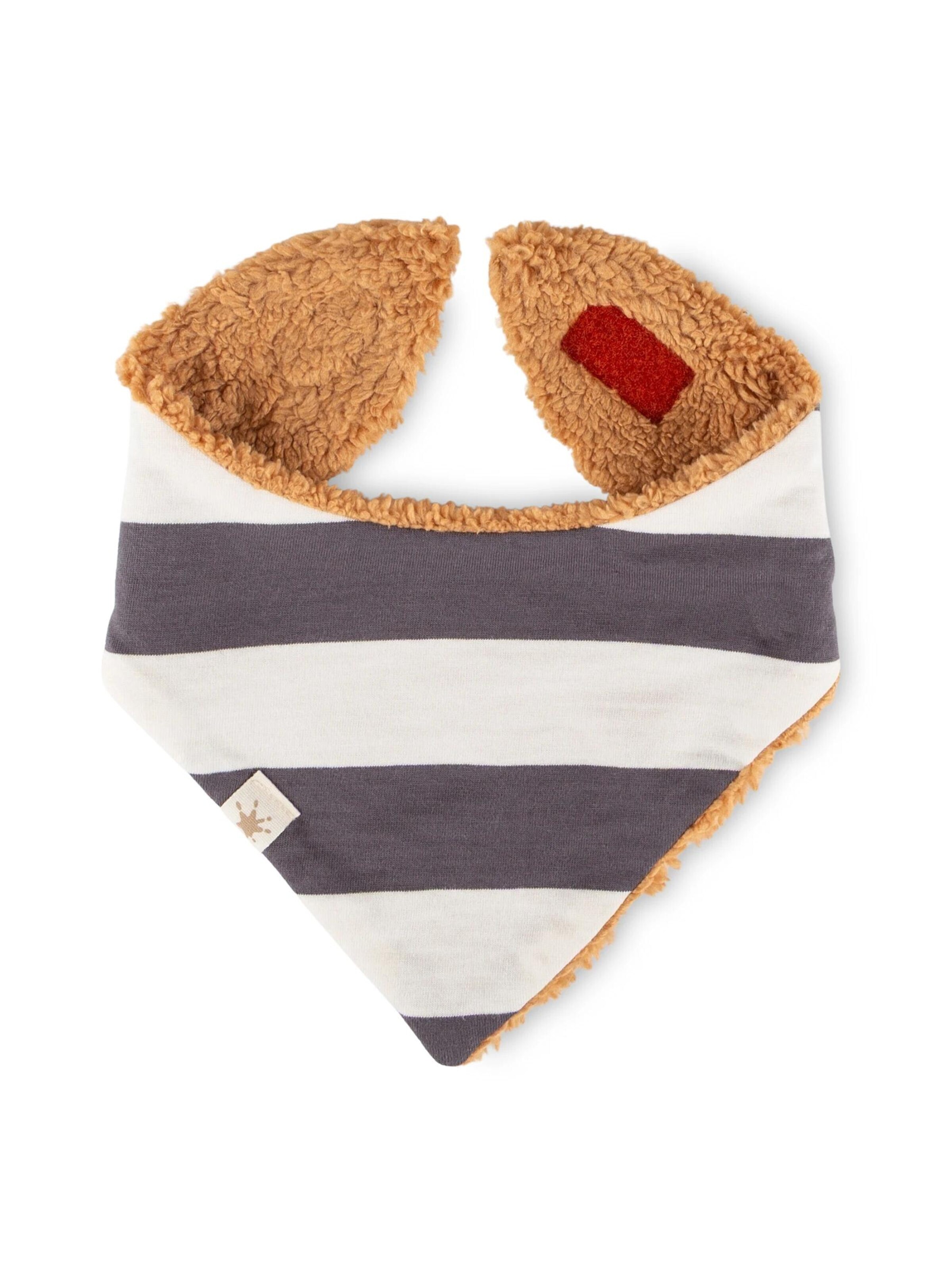 SIGIKID Scarf 'Wendehalstuch Winterbär' in Brown