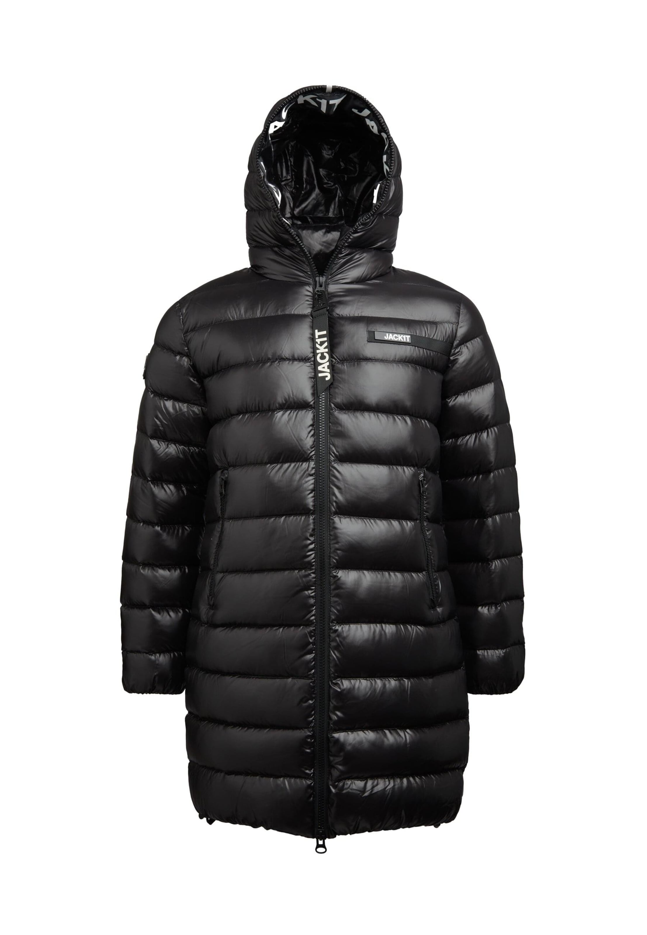 Giacca invernale 'R3D' di JACK1T in nero: frontale