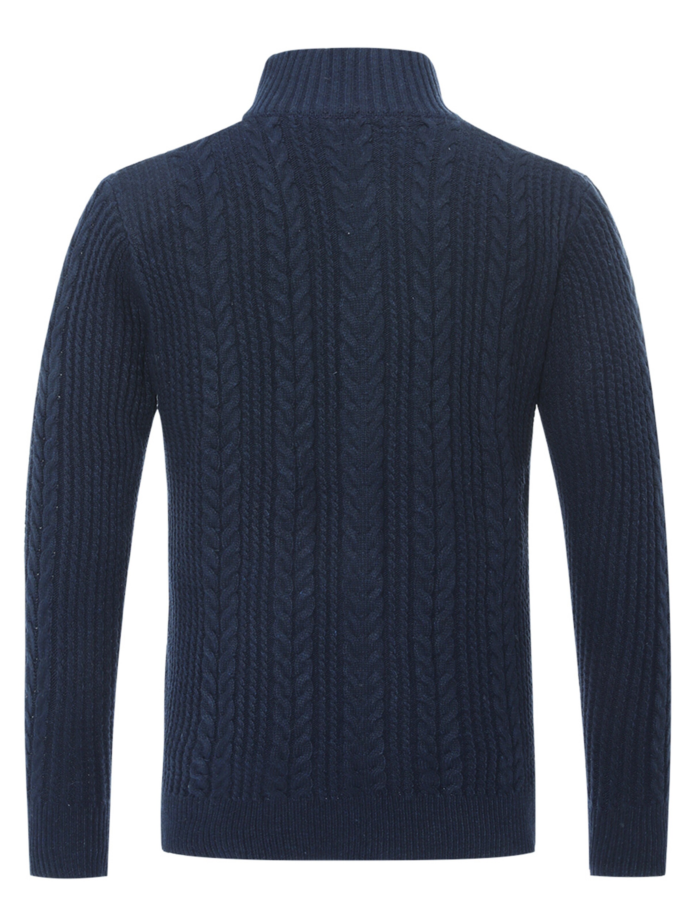 Youthup Knit Cardigan in Blue