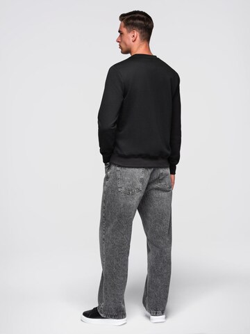 Ombre Sweatshirt 'B1711' in Black