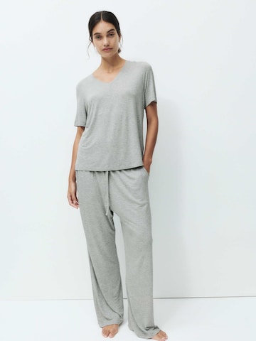 Marks & Spencer Pyjama in Grijs: voorkant