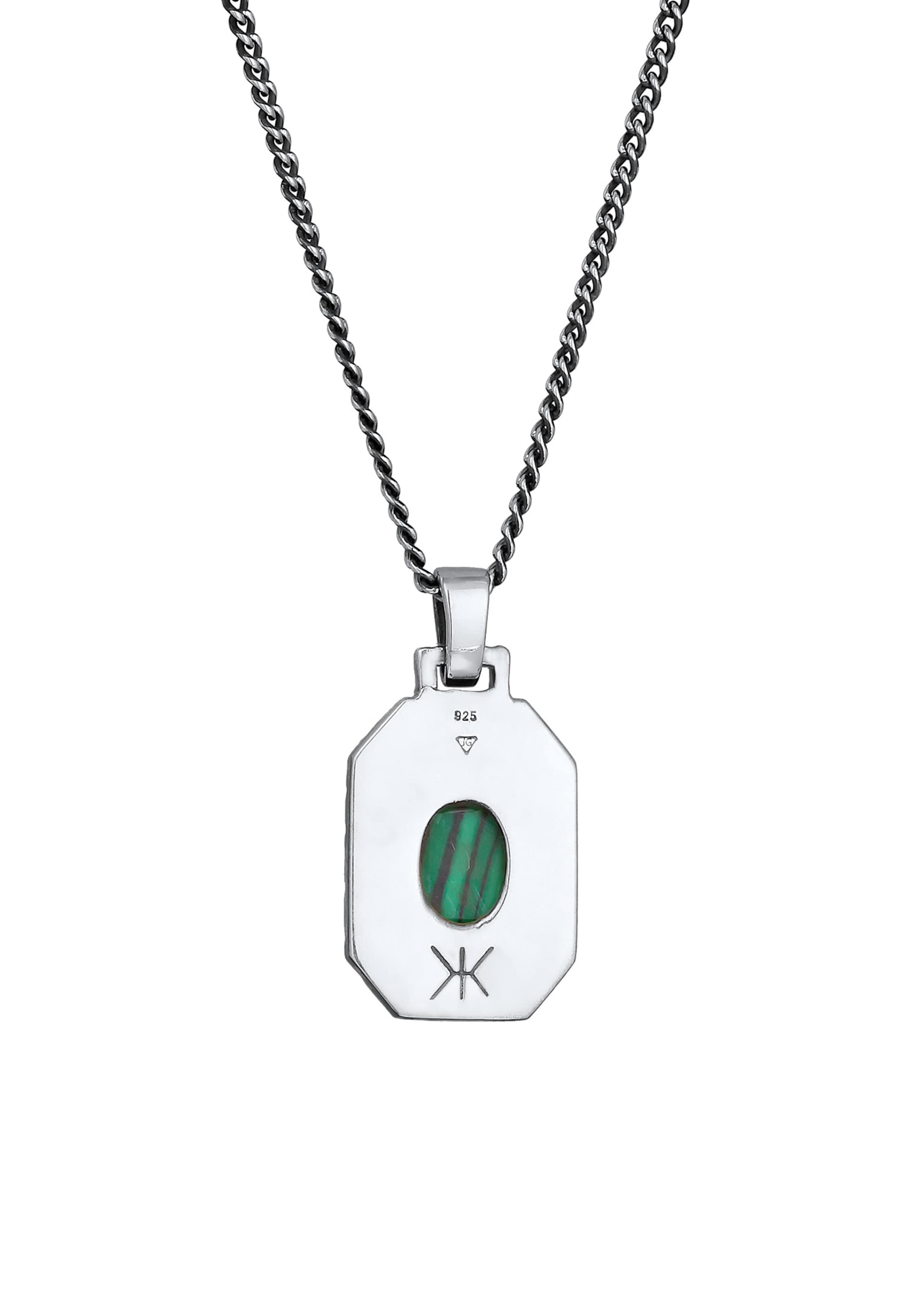 KUZZOI Ketting 'Geo' in Zilver
