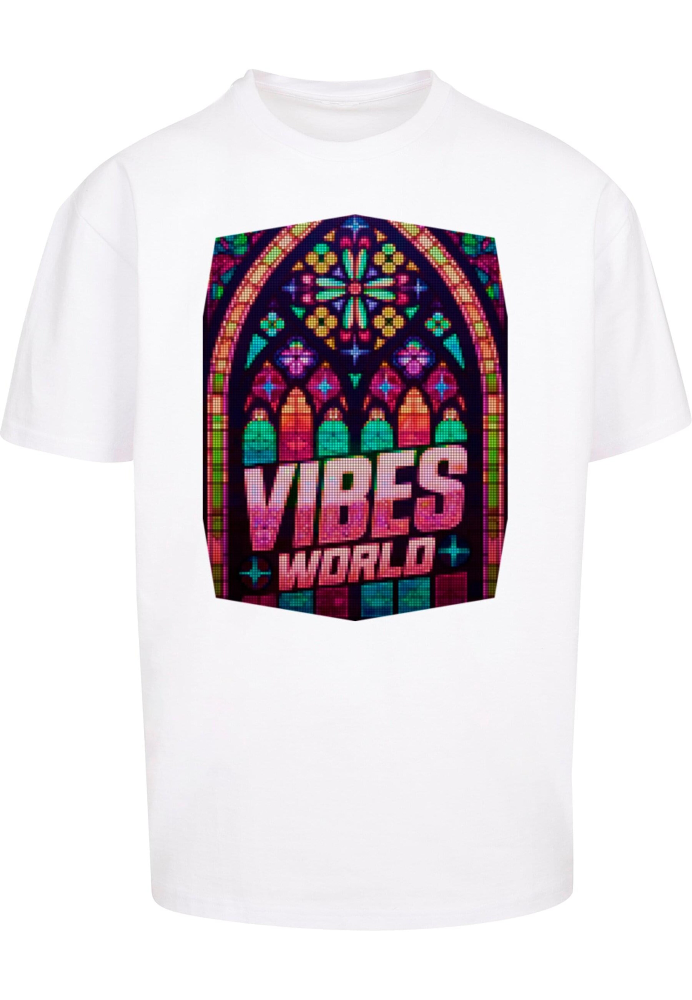 DEF Shirt 'Vibes Rhine Ruhr' in White: front