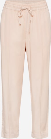 GAP Loose fit Trousers with creases 'VERSATILE' in Orange: front