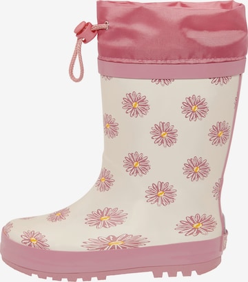 PLAYSHOES Rubber Boots 'Margariten' in Pink