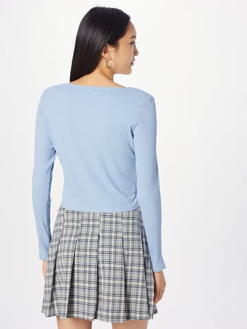 Monki Shirt in Blauw