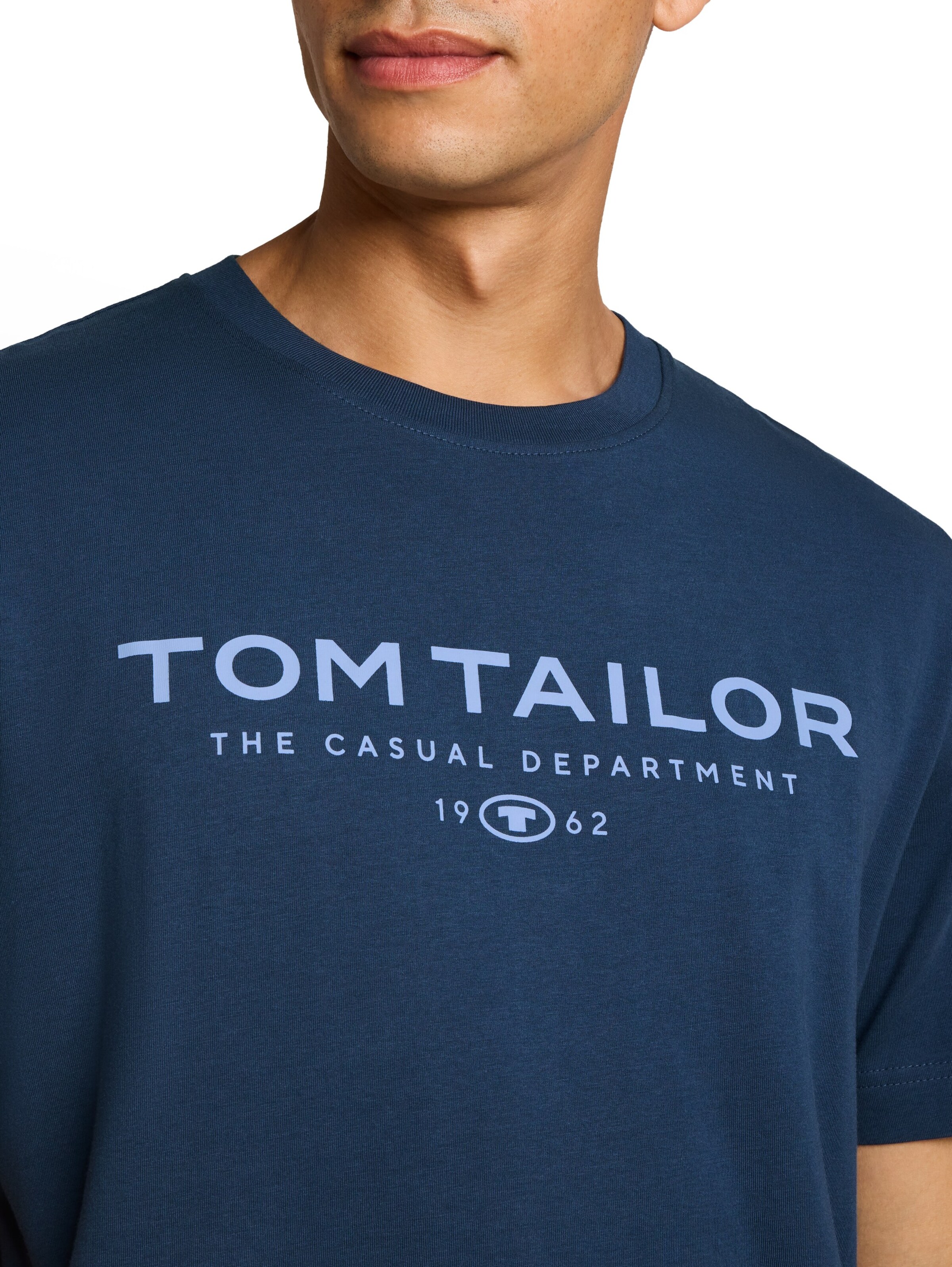TOM TAILOR T-Shirt in Blau
