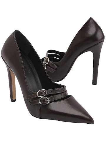 Limoya Slingback Pumps 'Damen-Absätze' in Brown: front