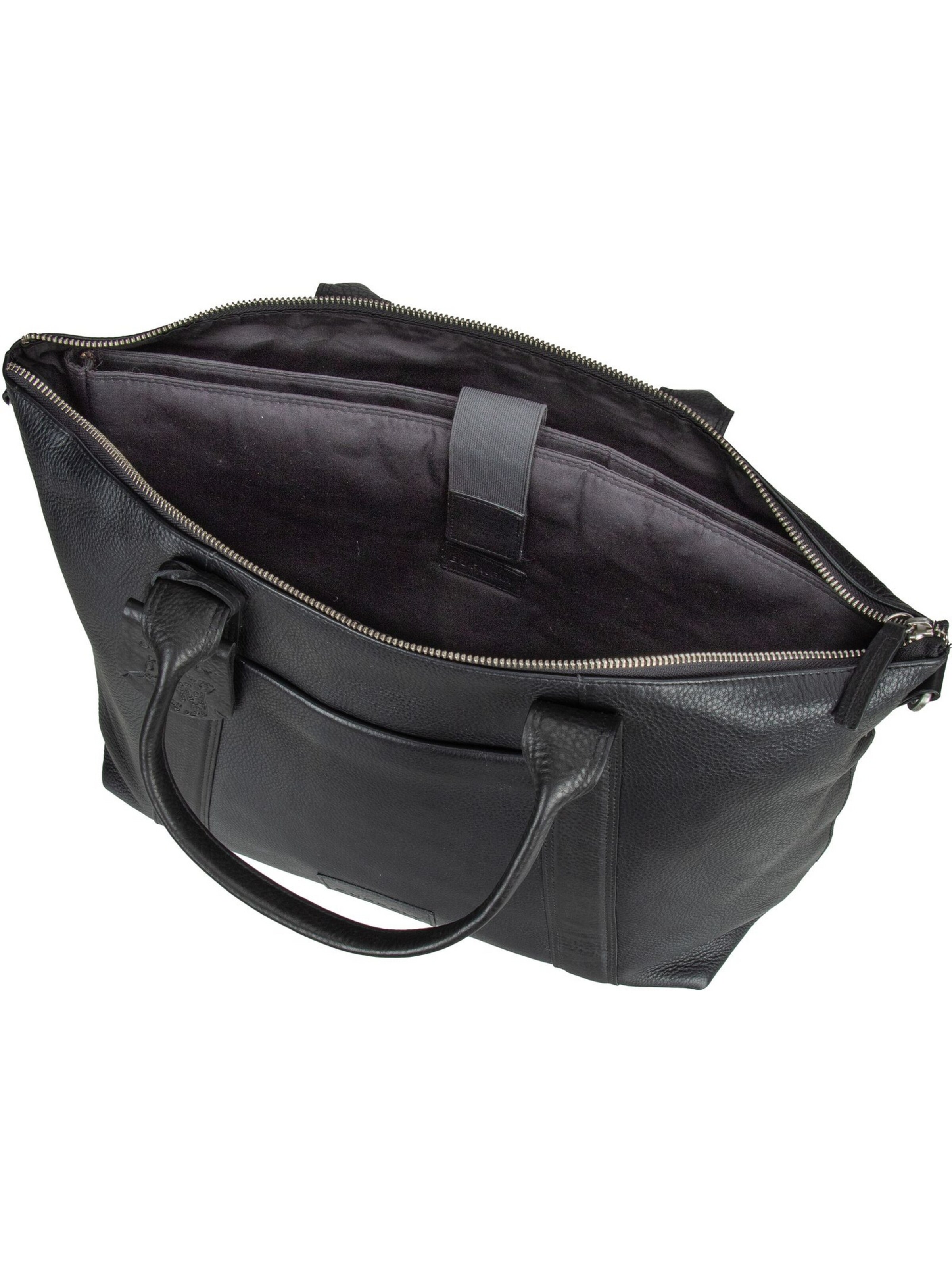 Burkely Handtasche 'Soft Skylar' in Schwarz