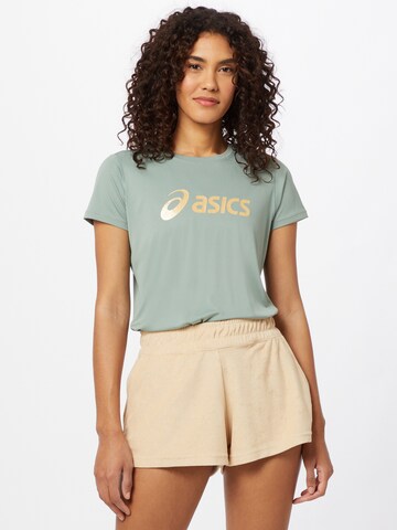 T-shirt fonctionnel 'Sakura' ASICS en gris : devant