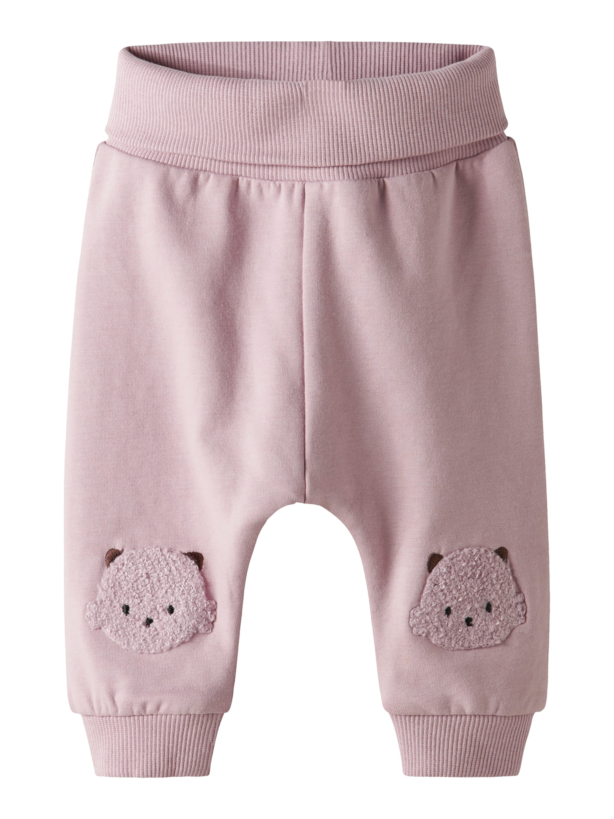 NAME IT Zwężany krój Spodnie 'NBFSOUND' w kolorze fioletowy: przód