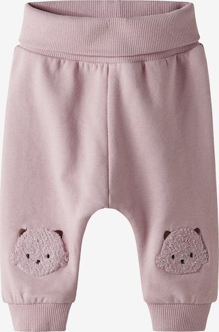 purpurinė NAME IT Siaurėjantis Kelnės 'NBFSOUND': priekis