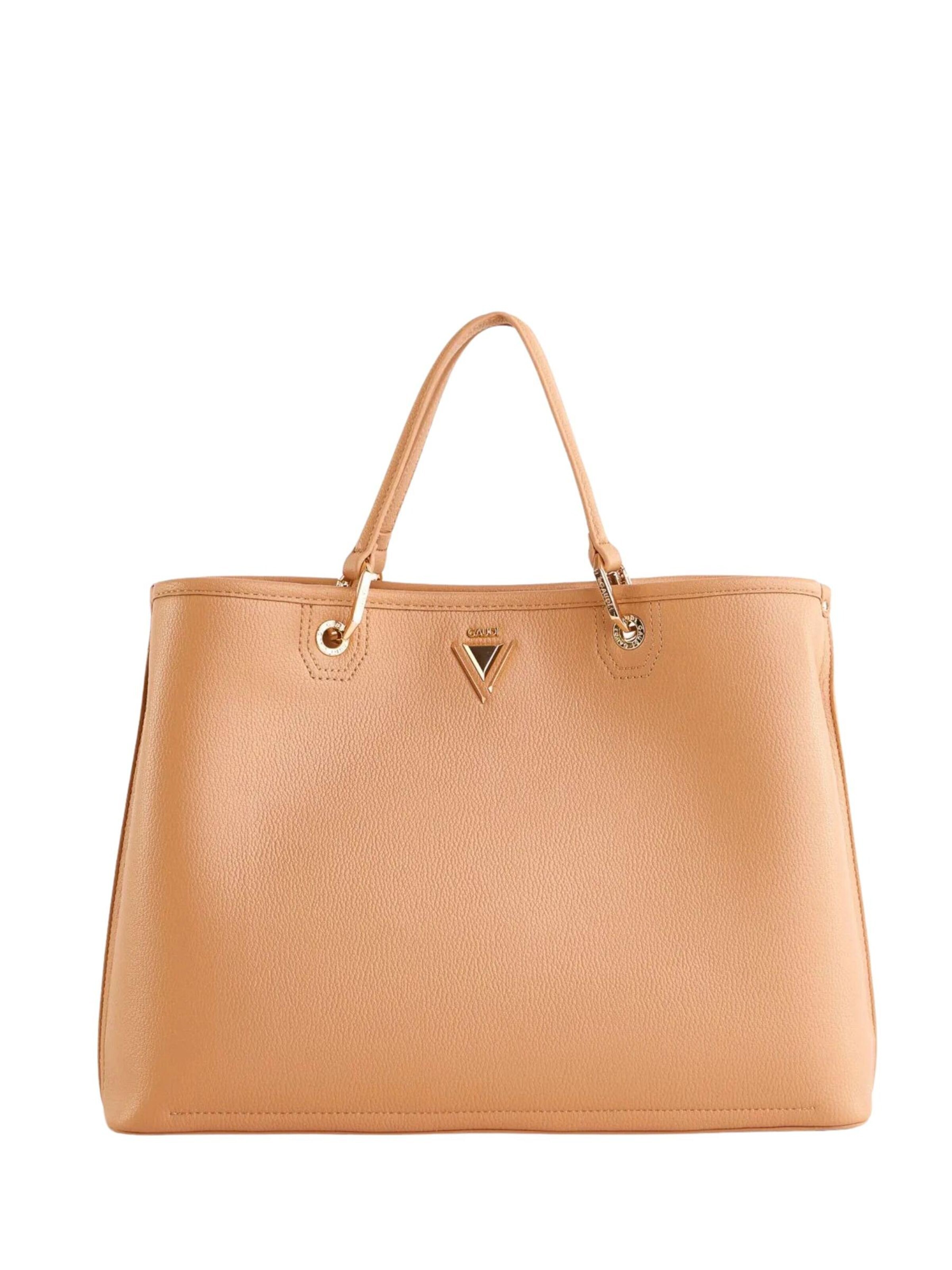 GAUDÌ Handtas in Beige: voorkant