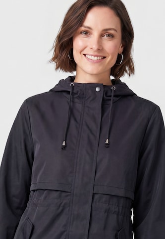 Usha - Parka meia-estação em preto