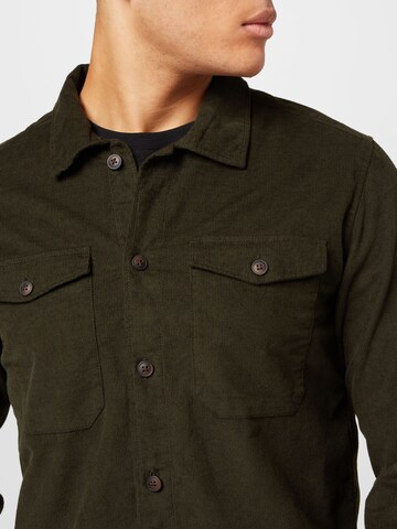 JACK & JONES Regular fit Button Up Shirt 'JAY' in Green