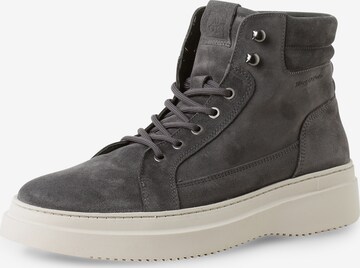 Marc O'Polo Lace-Up Boots in Grey: front