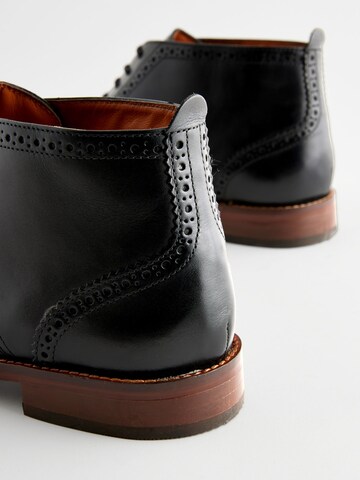 Next - Zapatos con cordón en negro