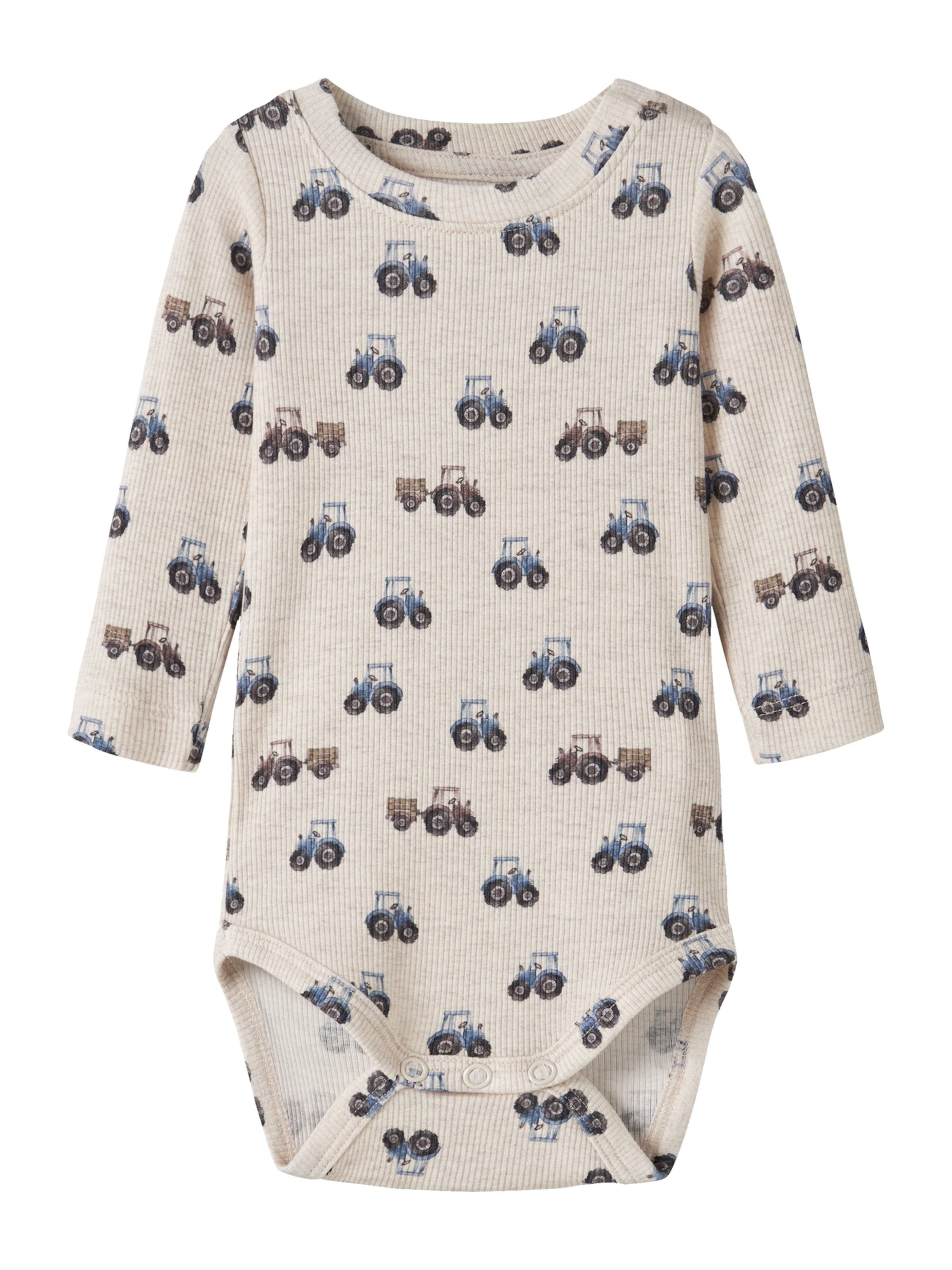 Tutina / body per bambino 'NBMLUDWIG' di NAME IT in beige: frontale