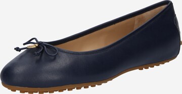 Lauren Ralph Lauren - Bailarina 'JAYNA' en azul: frente