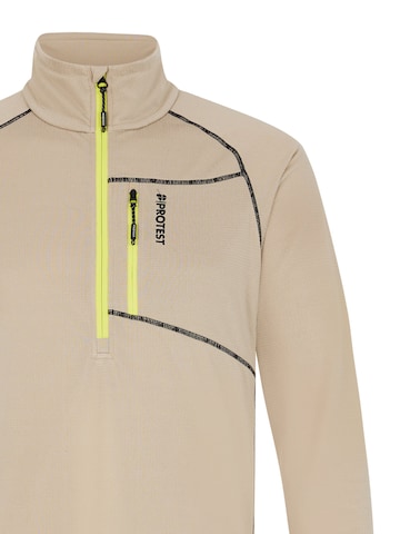 PROTEST Sports sweatshirt 'PRTKODY' in Brown