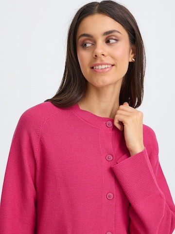 Fransa Gebreid vest 'FRSINJA' in Lila