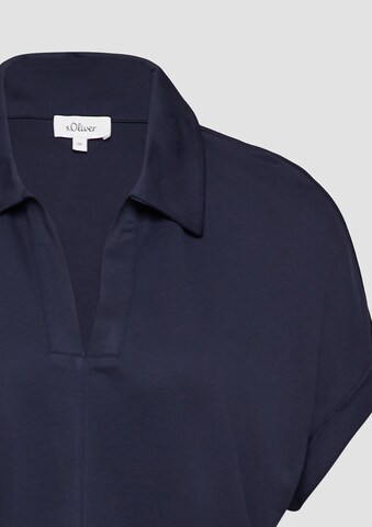 s.Oliver Poloshirt in Blau