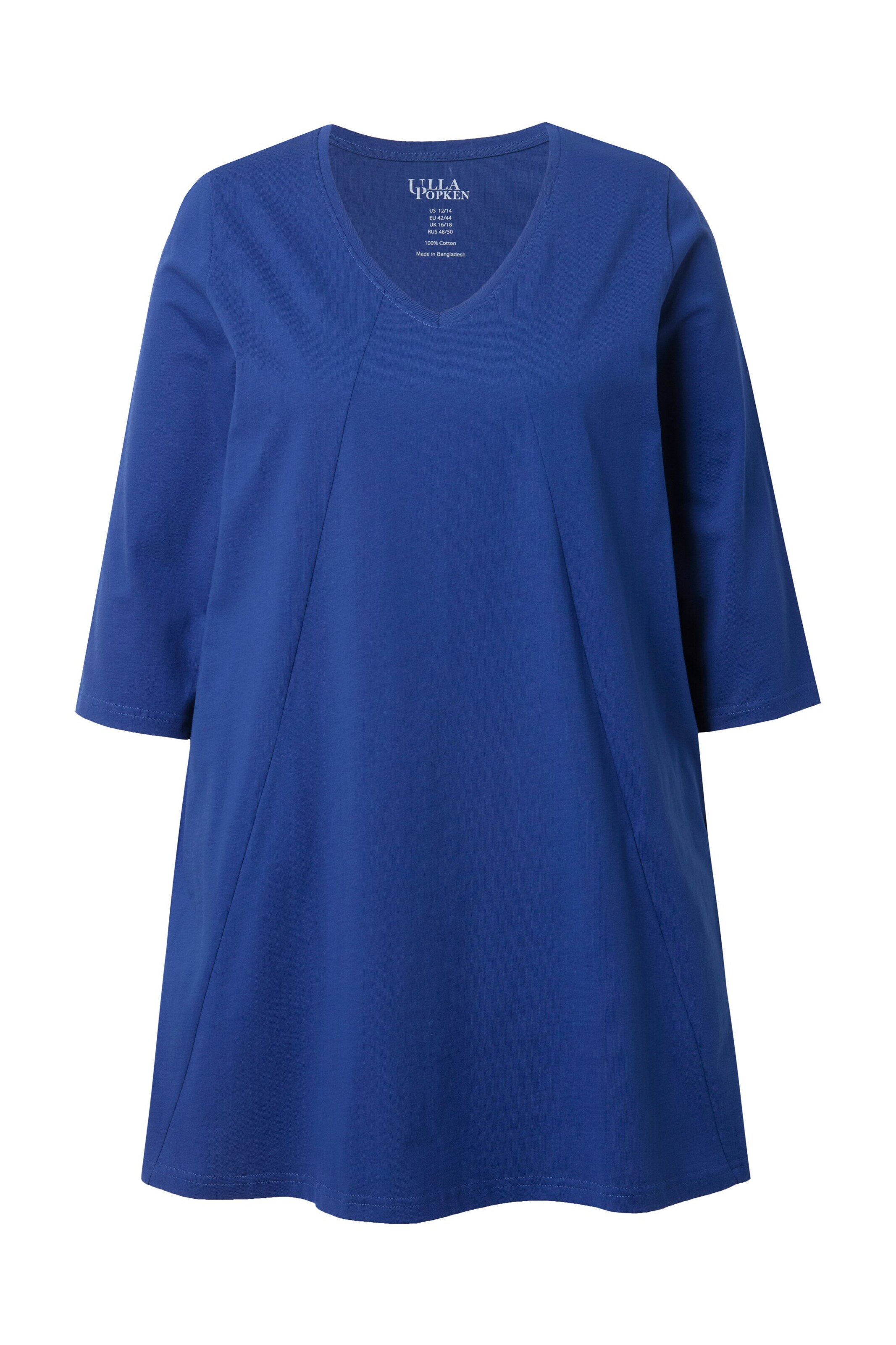 Ulla Popken Shirt in Blau: Vorderseite