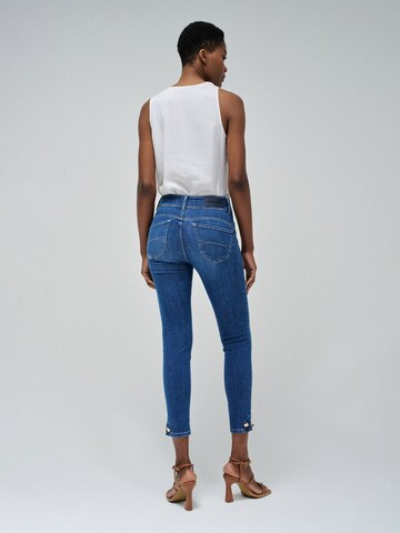 Skinny Jean 'Secret' Salsa Jeans en bleu