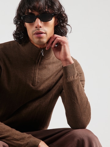Only & Sons Sweater 'ONSLOUI' in Brown