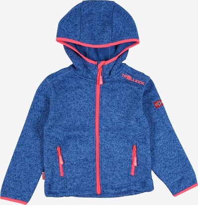 TROLLKIDS Jacke 'Jondalen XT' in blau / koralle, Produktansicht