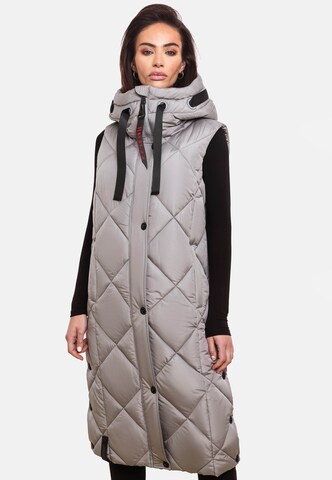 Gilet 'Schnuckel' di NAVAHOO in grigio: frontale