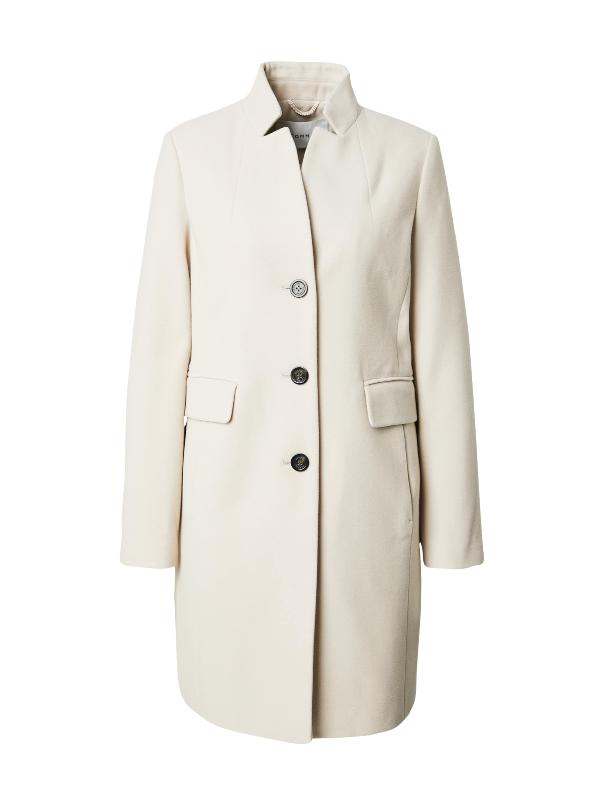 Manteau mi-saison COMMA en beige : devant