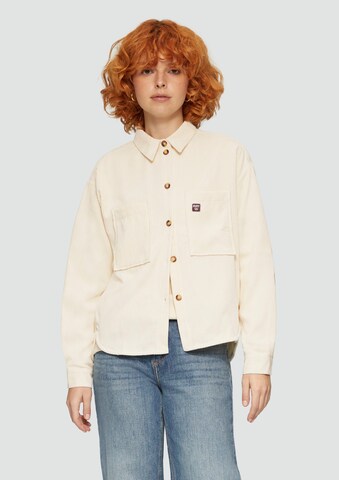 Veste mi-saison QS en beige : devant