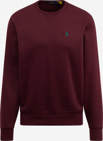 Coupe regular Sweat-shirt Polo Ralph Lauren en rouge : devant