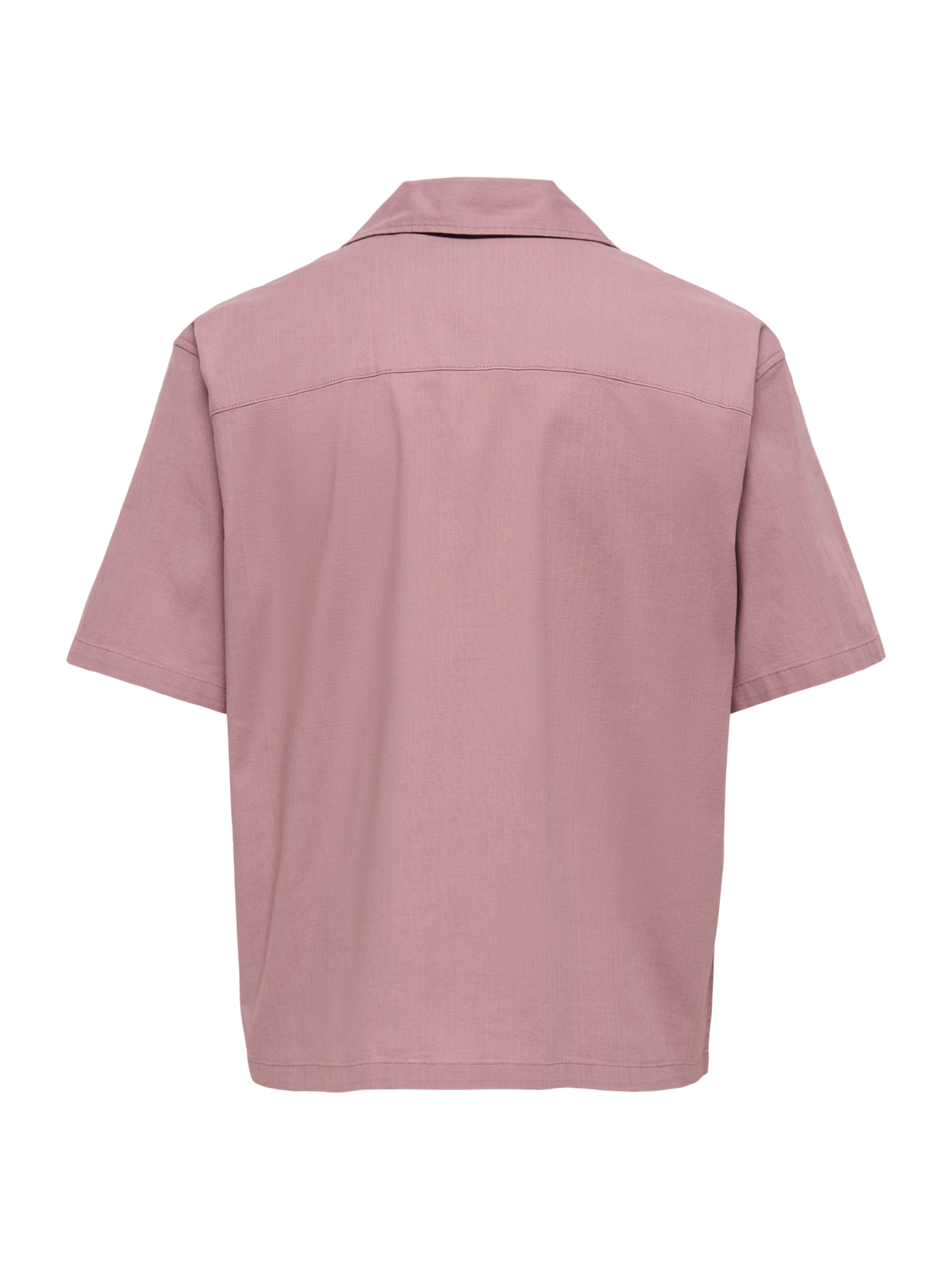 Only & Sons Comfort fit Button Up Shirt 'ONSREID' in Purple