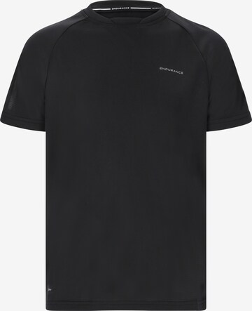 ENDURANCE Performance Shirt 'Actty' in Black: front