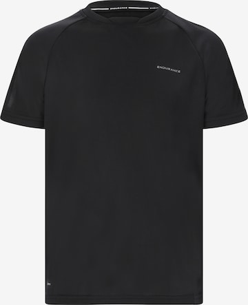 ENDURANCE Performance Shirt 'Actty' in Black: front