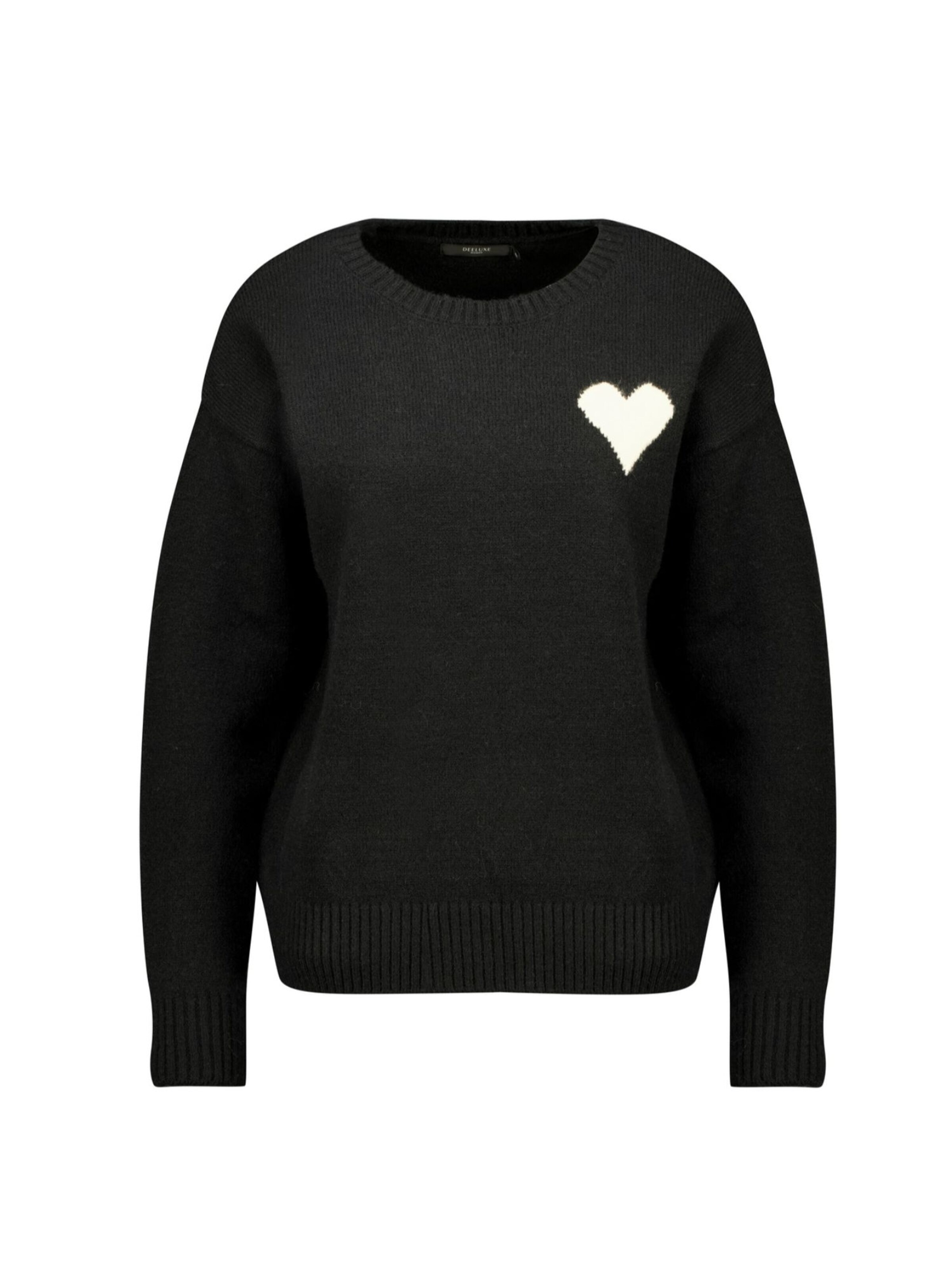 Pull-over Deeluxe en noir : devant