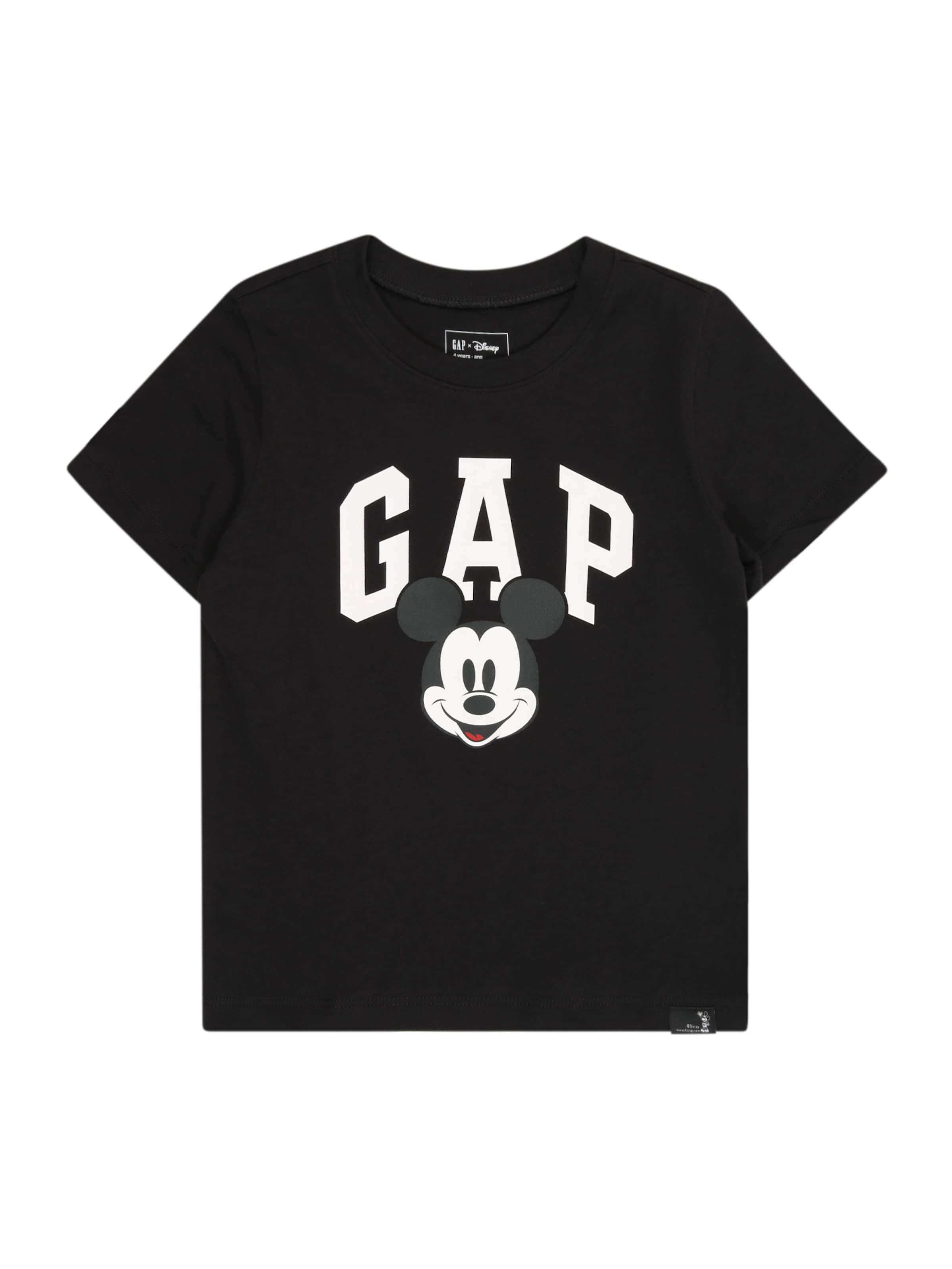 GAP T-Shirt 'V-DISLOGO X GAP' in Schwarz: Vorderseite