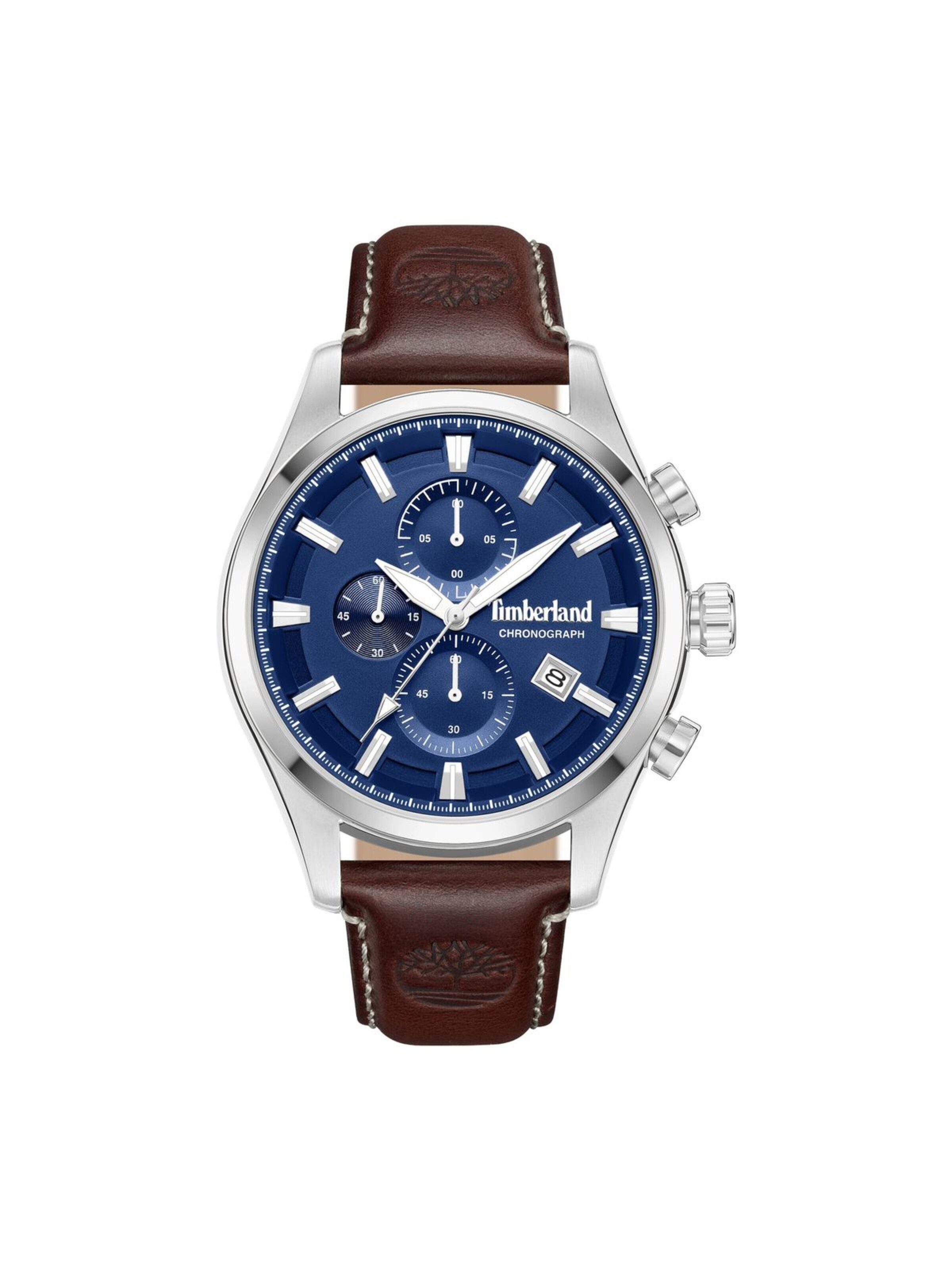 TIMBERLAND Analoog horloge 'Chronograph Ashmont' in Bruin: voorkant