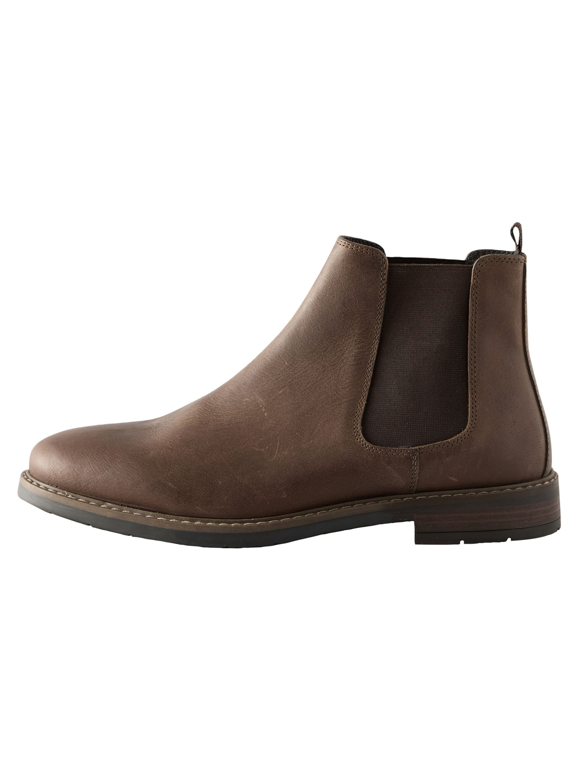 Next Chelsea boots in Brown: front
